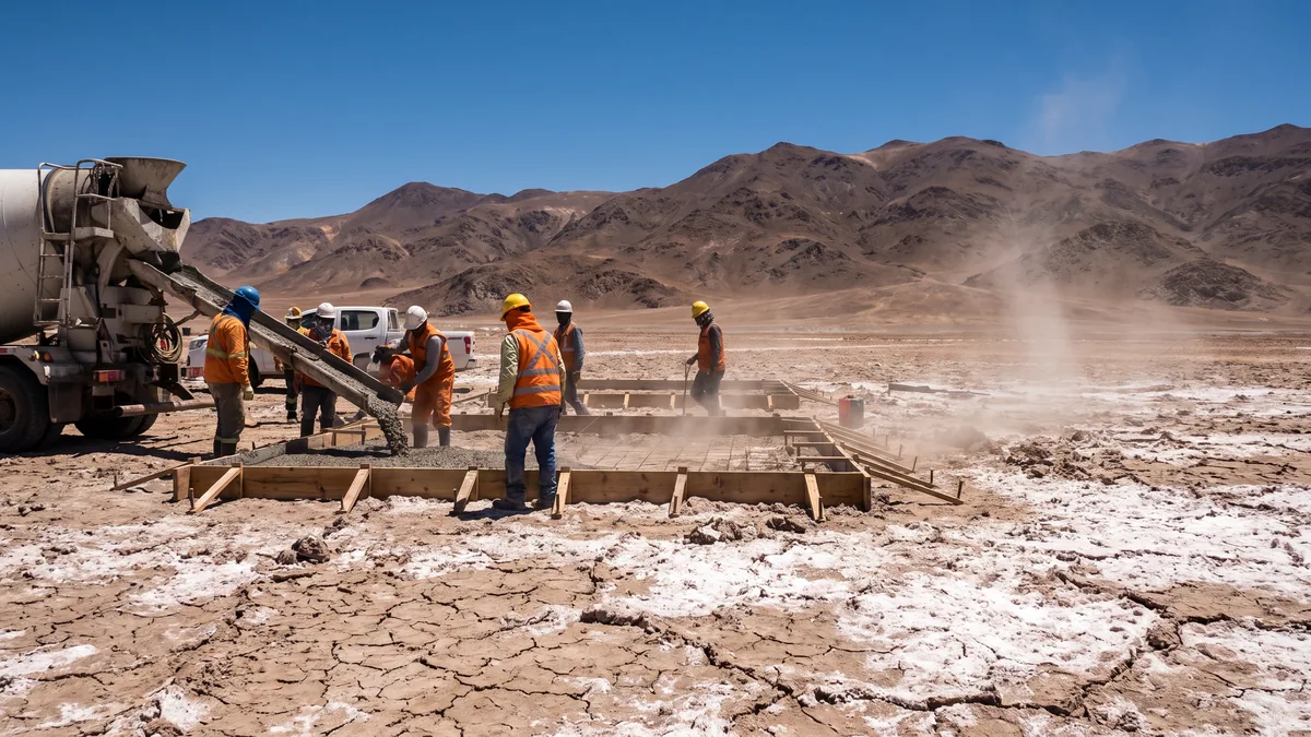 ¿Cuánto cuesta el hormigón en Antofagasta? Lo que mueve la cotización