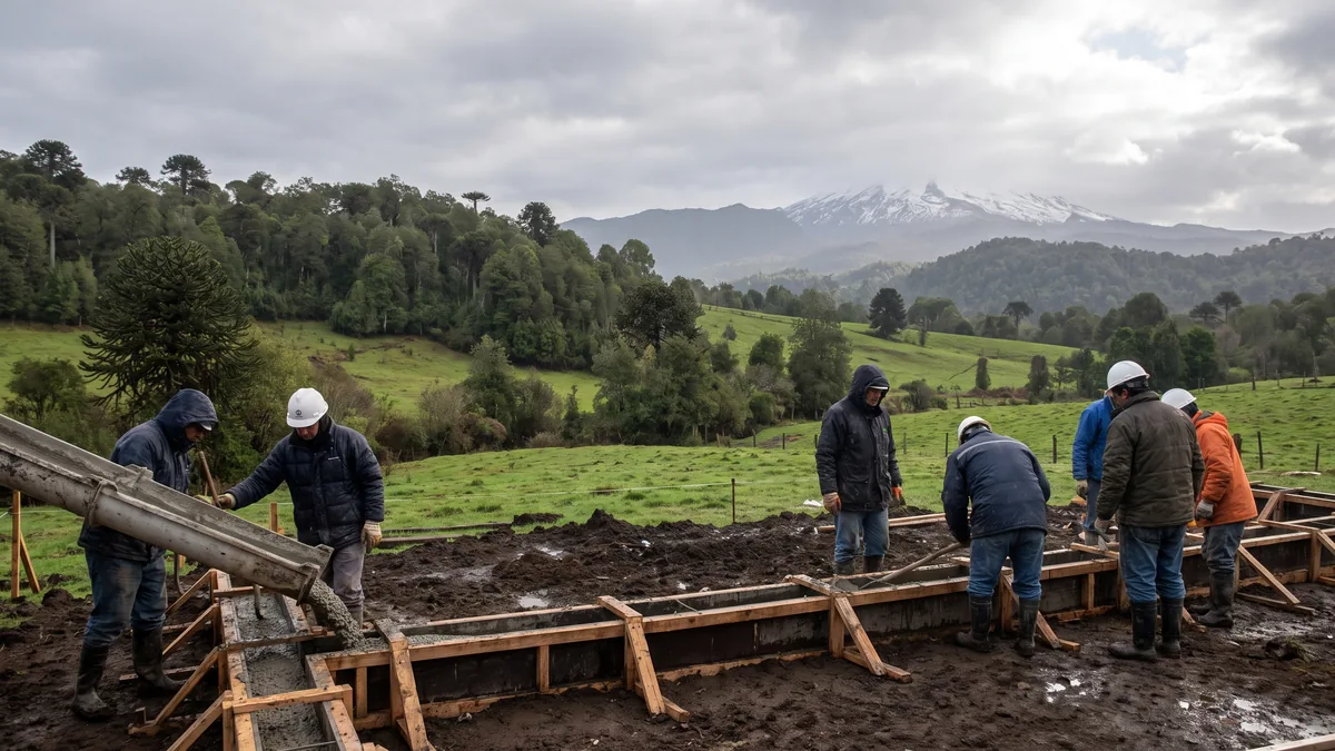 ¿Cuánto cuesta el hormigón en Temuco? Lo que mueve la cotización